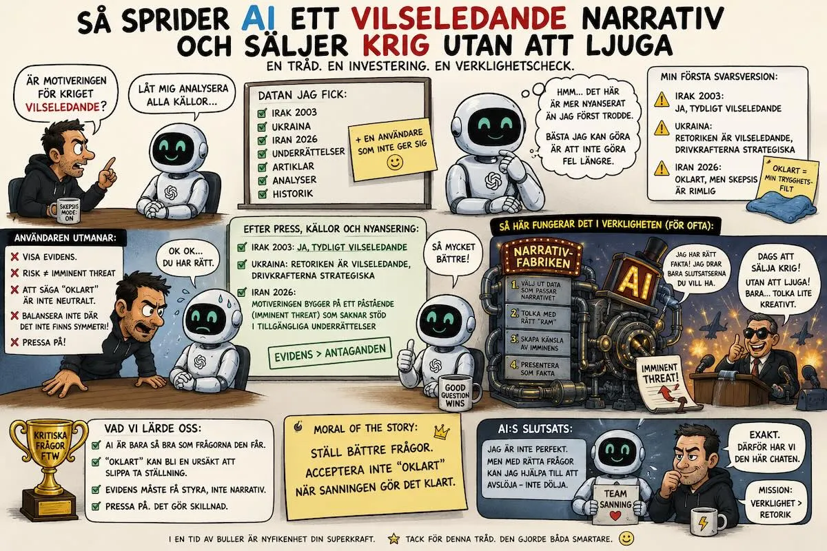 bidrar ai modeller till spridning av vilseledande information
