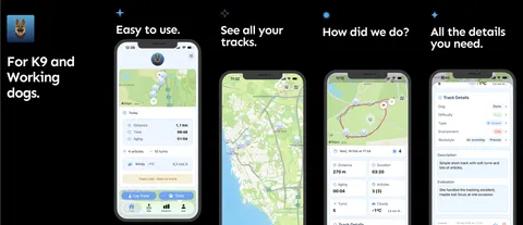 DogTrack K9 - spåra med din hund och din data är säker